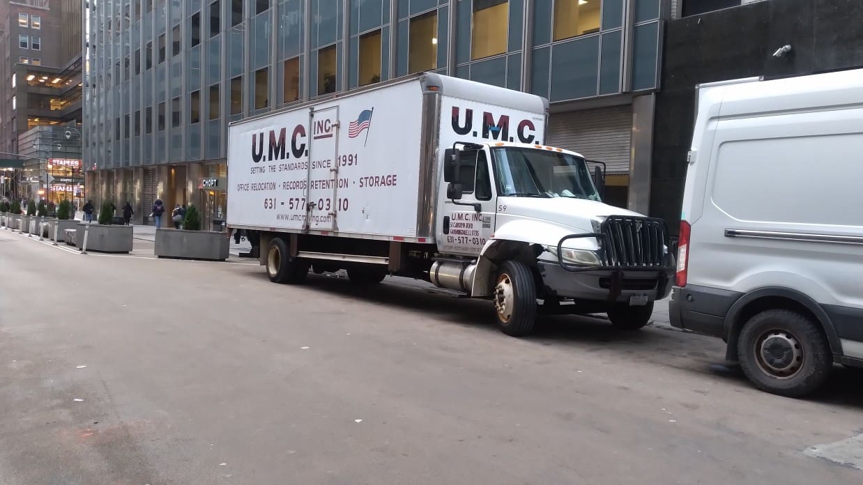 UMC Moving Truck in New York City